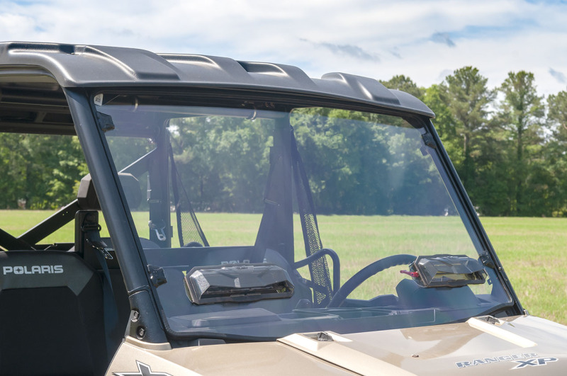 Seizmik 50-50225KIT - 13+ Polaris Ranger 900/1000 XP/Crew Full-Size Profit Tool-Less Windshield Vented Poly UV