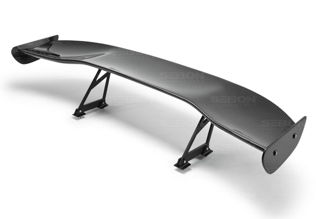 Seibon GTWING-1 - Universal GT Style Carbon Fiber Rear Spoiler