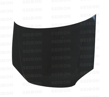 Seibon HD0103HDCV-OE - Carbon, , OEM-style carbon fiber hood for 2001-2003 Honda Civic