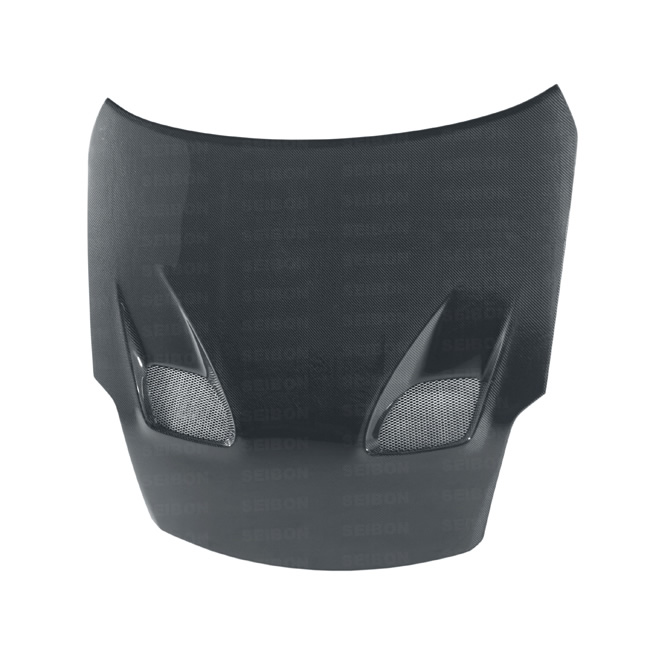 Seibon HD0205NS350-TSII - Carbon, , TSII-style carbon fiber hood for 2003-2006 Nissan 350Z