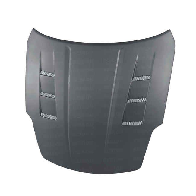 Seibon HD0205NS350-TS-DRY - Carbon, , TS-style DRY CARBON hood for 2003-2006 Nissan 350Z*ALL DRY CARBON PRODUCTS ARE MATTE FINISH