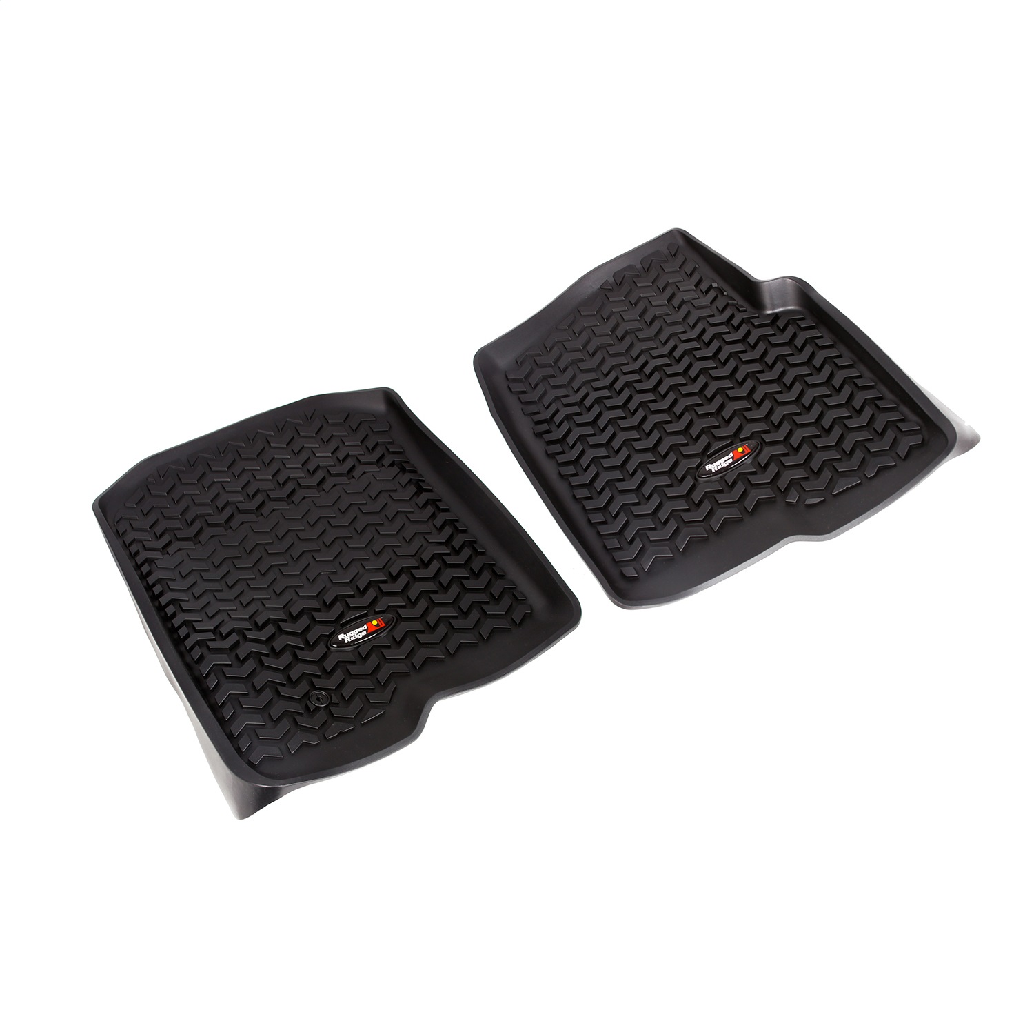 Rugged Ridge 82987.21 - Floor Liner Front Black 2004-2008 Ford F-150 Regular / S-Cab / S-Crew Rugged Ridge 82987.21 - Floor Liner Front Black 2004-2008 Ford F-150 Regular / S-Cab / S-Crew