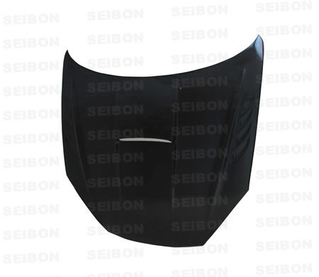 Seibon HD0708HYTB-SC - Carbon, , SC-style carbon fiber hood for 2007-2008 Hyundai Tiburon