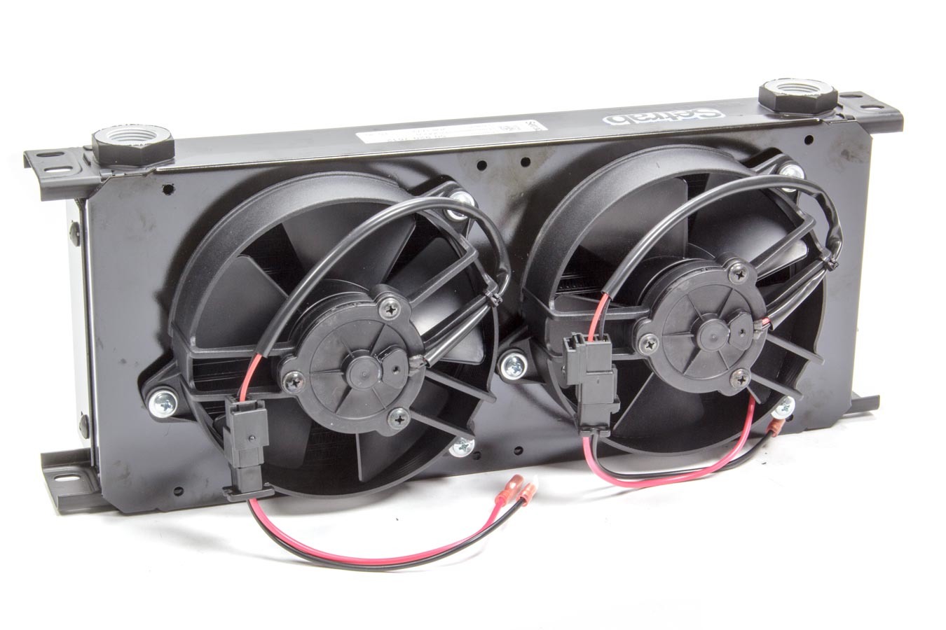 Setrab Oil Coolers FP920M22I - Series-9 Oil Cooler -20 Row w/ Dual 12 Volt Fans