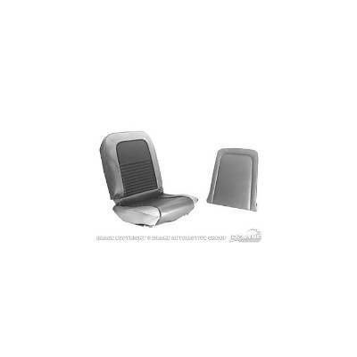 Scott Drake 67FB-S-FULL-BK - Full Set Fastback Upholstery (Black)