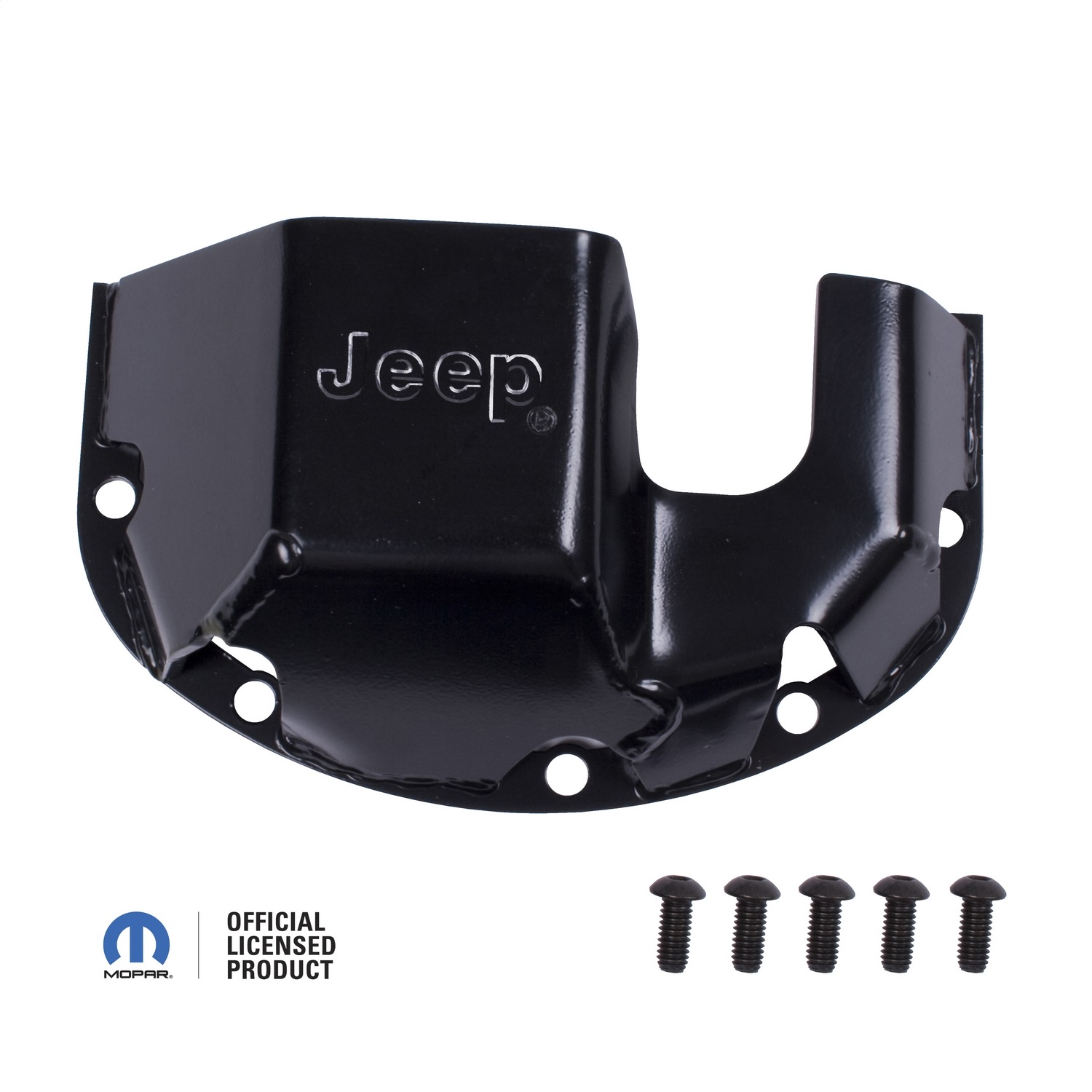 Rugged Ridge DMC-16597.30 - Differential Skid Plate Jeep logo Dana 30