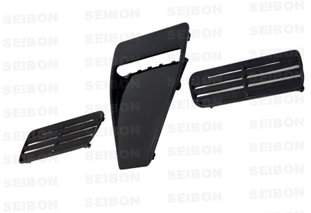Seibon HDS0809MITEVOX-OE - 08-09 Mitsubishi Evo X Carbon Fiber Hood Scoop - Only Fits OEM Hoods (Not Hoods) Seibon HDS0809MITEVOX-OE - 08-09 Mitsubishi Evo X Carbon Fiber Hood Scoop - Only Fits OEM Hoods (Not Hoods)