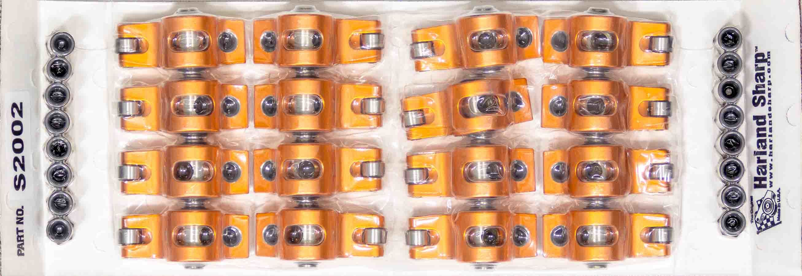 Sharp Rockers S2002 - BBC Rocker Arms - 1.8 Ratio 7/16 Stud Sharp Rockers S2002 - BBC Rocker Arms - 1.8 Ratio 7/16 Stud