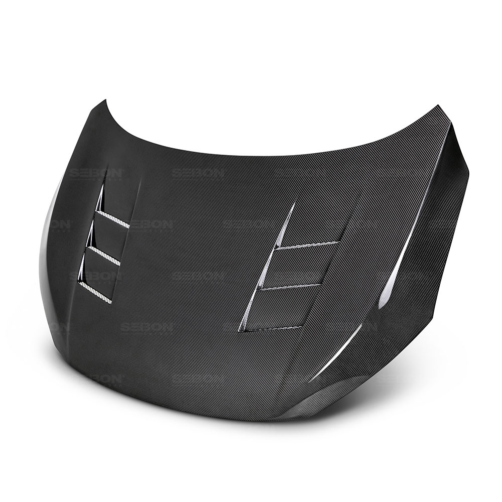 Seibon HD16HDCV-TS - 2016-2018 Honda Civic Coupe/Sedan/Hatchback TS-Style Carbon Fiber Hood Seibon HD16HDCV-TS - 2016-2018 Honda Civic Coupe/Sedan/Hatchback TS-Style Carbon Fiber Hood