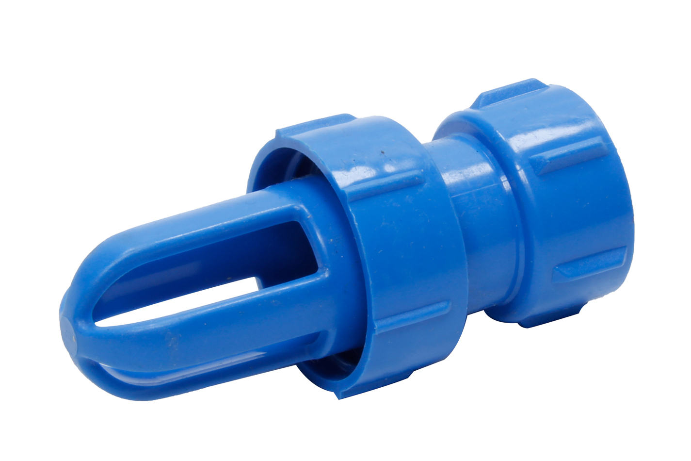 Shurtrax 10009 - Water Connection Fitting - Straight - Replacement - Plastic - Blue - Traction Aids - Each Shurtrax 10009 - Water Connection Fitting - Straight - Replacement - Plastic - Blue - Traction Aids - Each