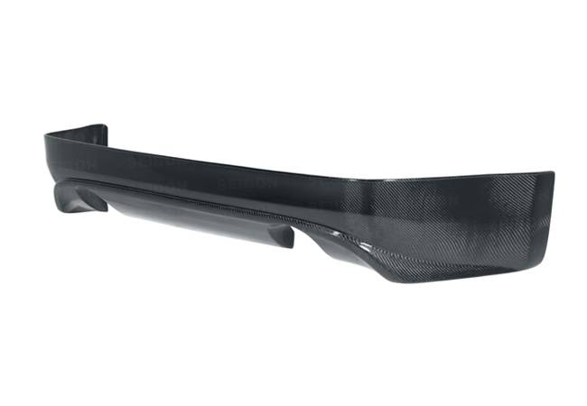 Seibon RL0205NS350-TT - Carbon, , TT-style carbon fiber rear lip for 2003-2008 Nissan 350Z