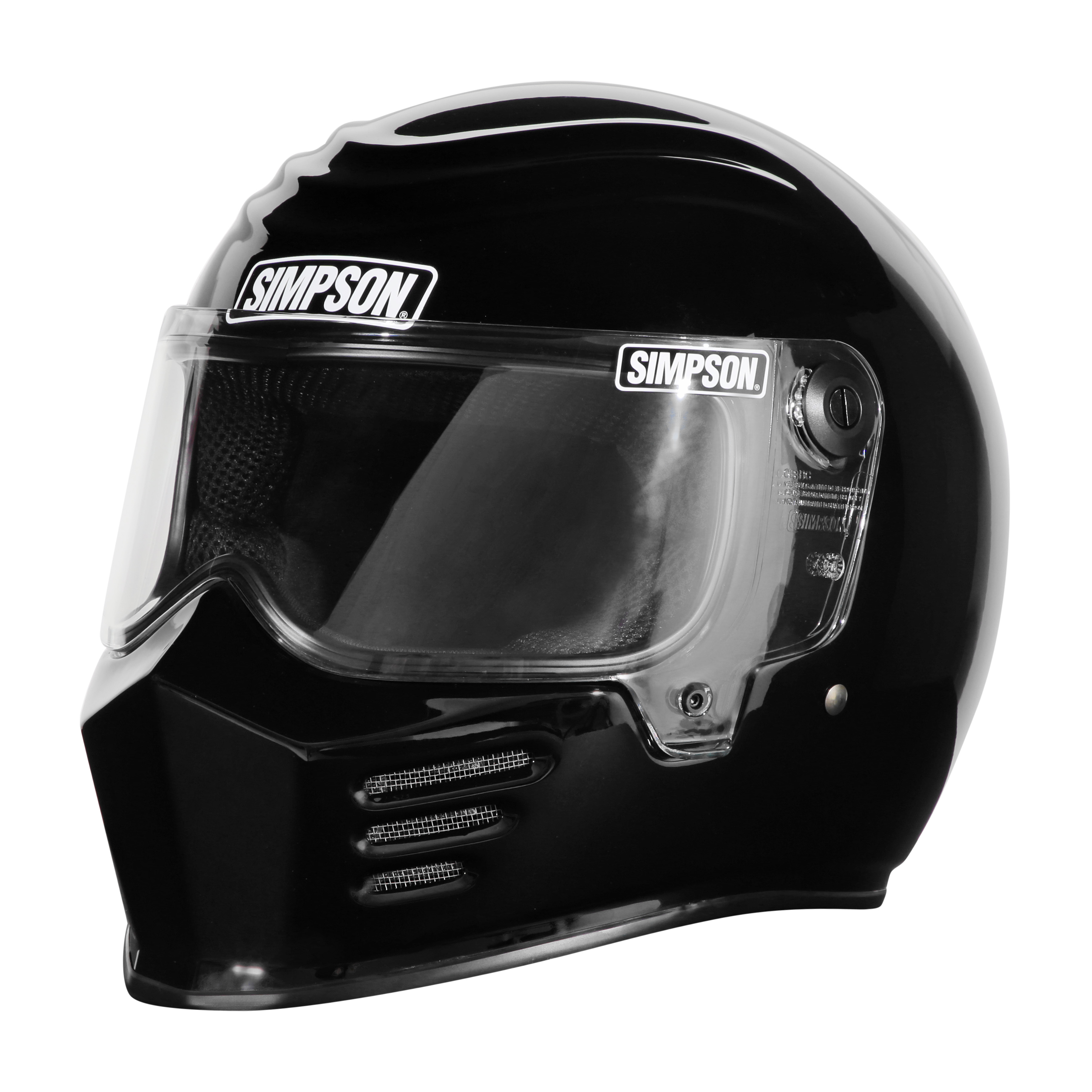 Simpson Motorcycle 28315M2 - Outlaw Bandit Helmet - Black Simpson Motorcycle 28315M2 - Outlaw Bandit Helmet - Black