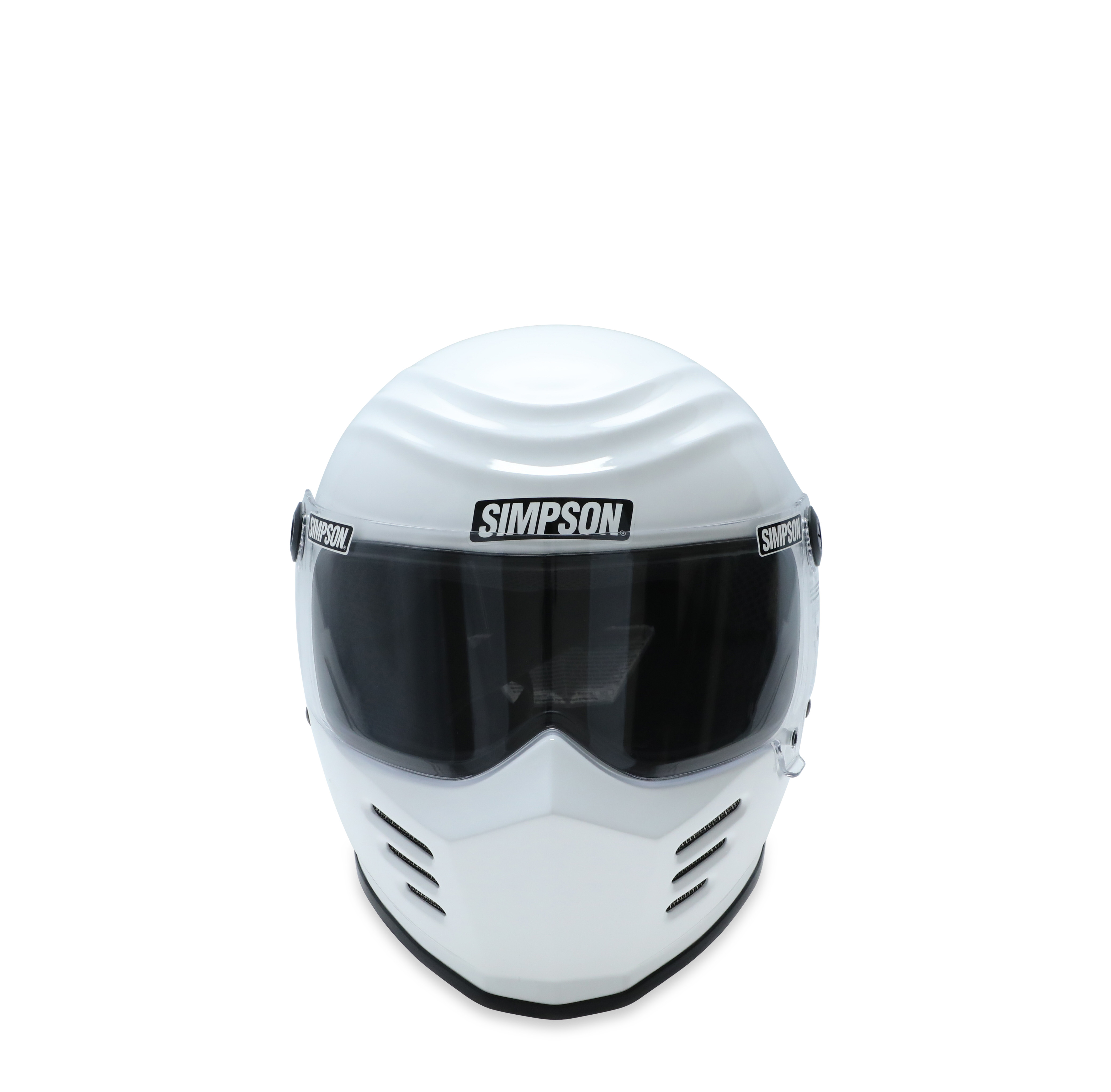 Simpson Motorcycle 28315S1 - Outlaw Bandit Helmet - White Simpson Motorcycle 28315S1 - Outlaw Bandit Helmet - White