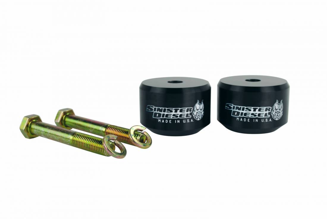 Sinister Diesel SD-0510LVL-BLK - 05-10 Ford F250/350 Black (4wd Only) Leveling Kit