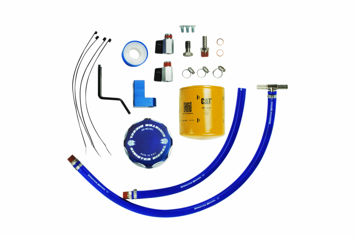 Sinister Diesel SD-CF-6.7P-20 - 20-21 Ford 6.7L Powerstroke Coolant Filtration System w/ CAT Filter Sinister Diesel SD-CF-6.7P-20 - 20-21 Ford 6.7L Powerstroke Coolant Filtration System w/ CAT Filter