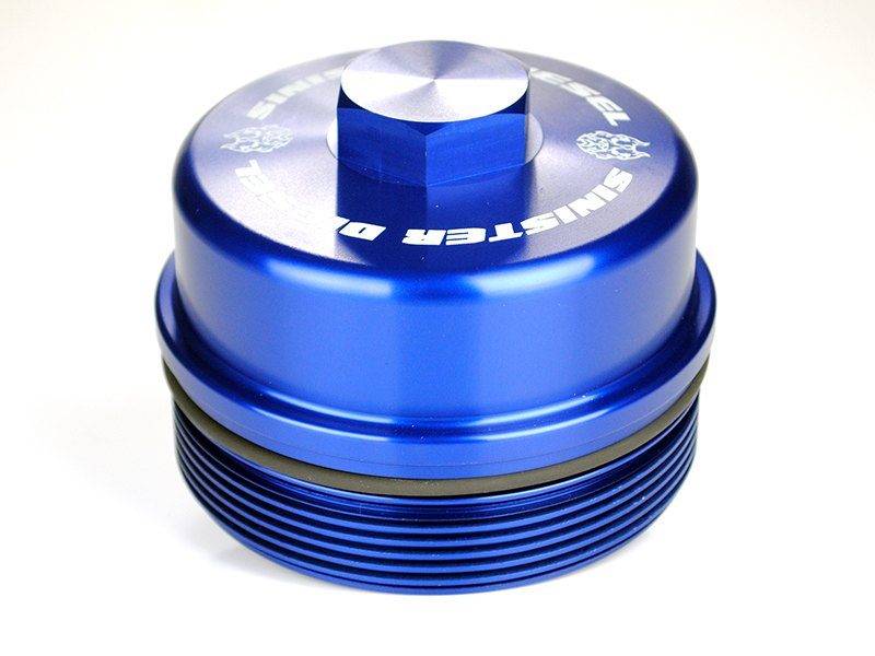 Sinister Diesel SD-FFC-6.4 - 08-10 Ford 6.4L Fuel Filter Cap Sinister Diesel SD-FFC-6.4 - 08-10 Ford 6.4L Fuel Filter Cap