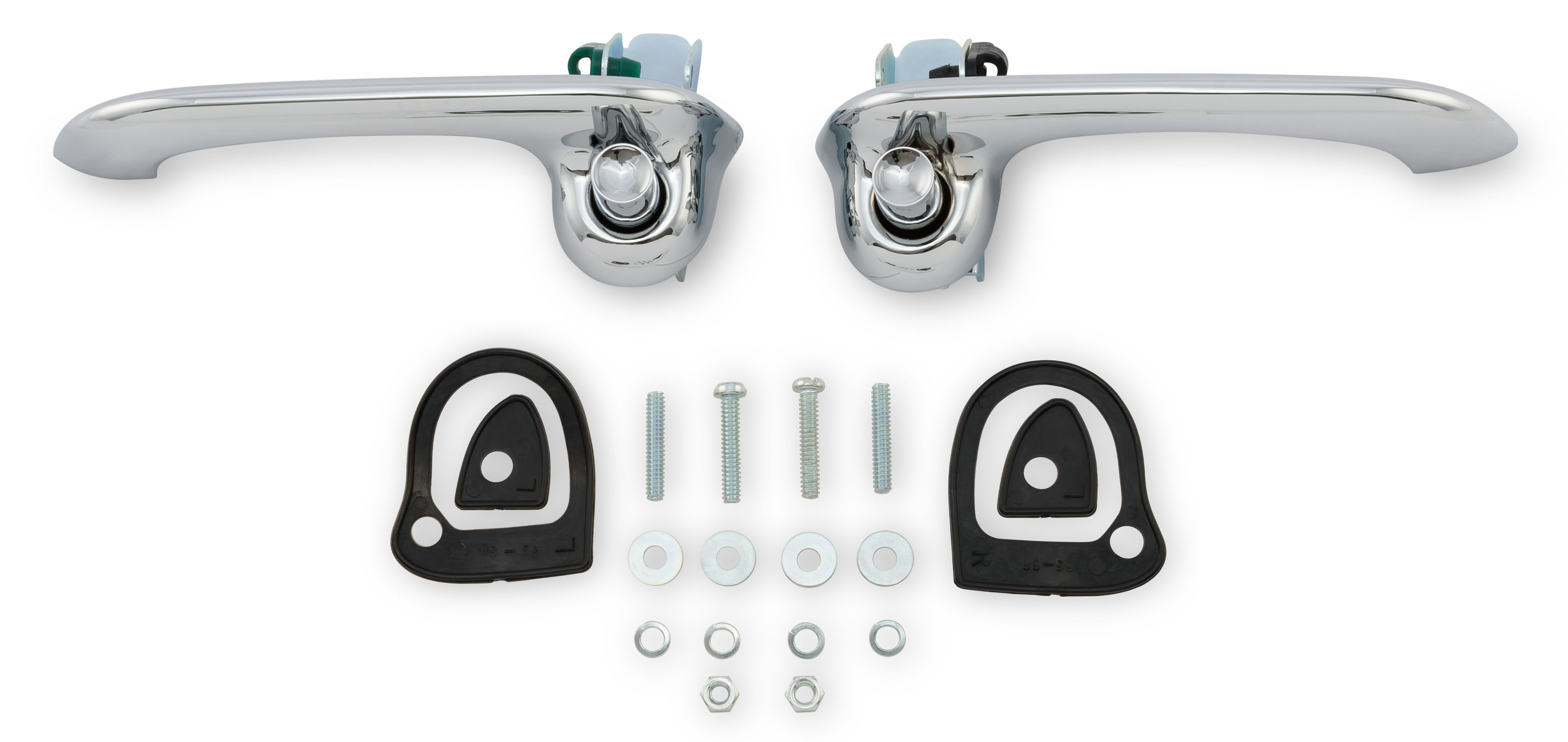 Scott Drake C4DZ-6222404-5A - Exterior Door Handle Set