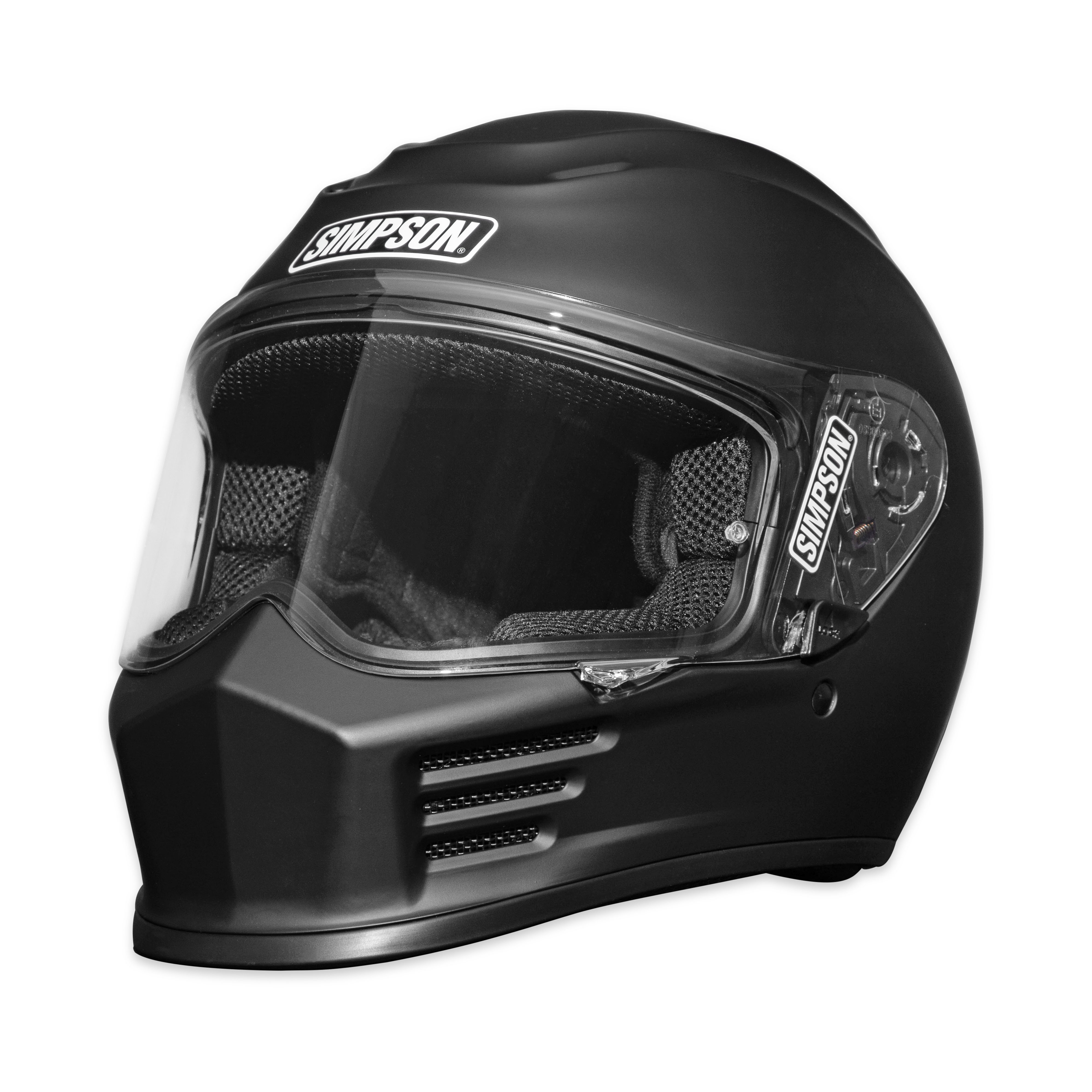 Simpson Motorcycle SPBM3 - Speed Bandit Helmet - Flat Black