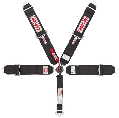 Simpson Safety 29110BKL1X - Simpson Racing 3" Camlock Harness Simpson Safety 29110BKL1X - Simpson Racing 3" Camlock Harness