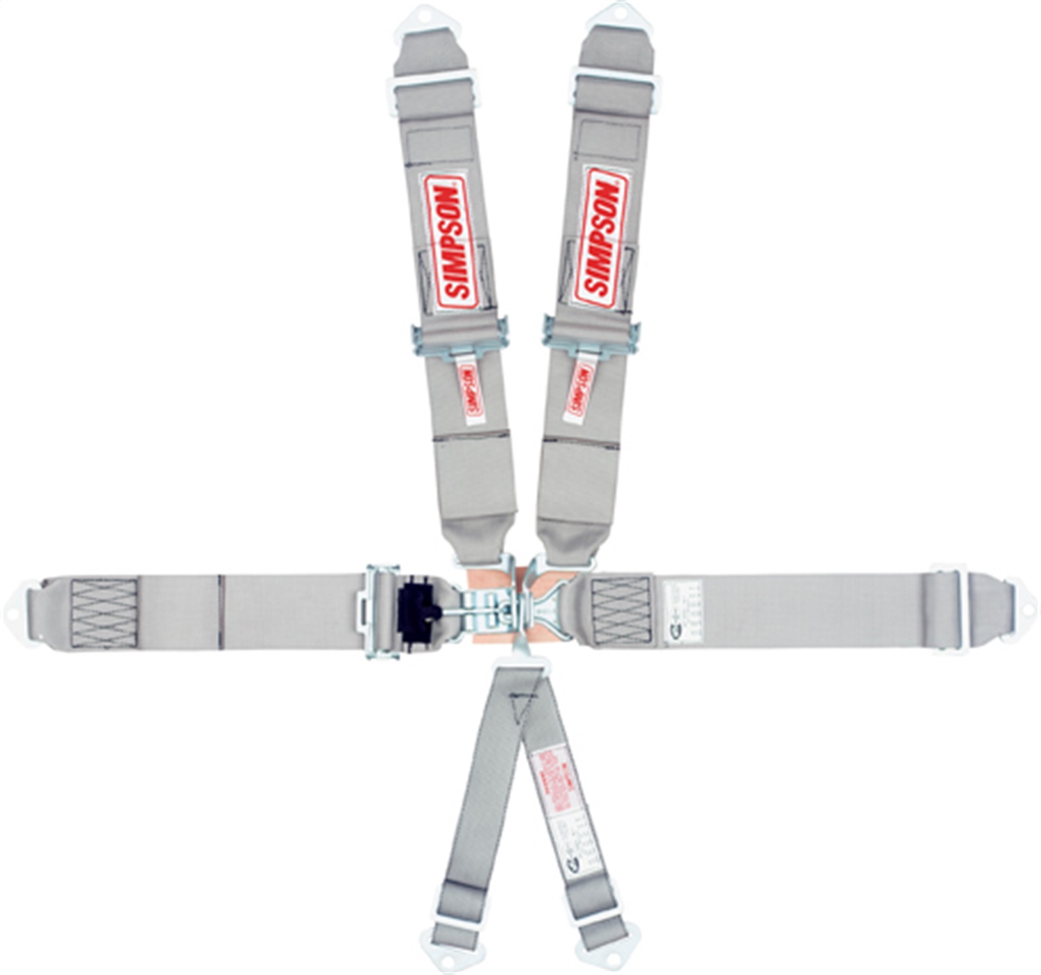 Simpson Safety 29063PH - Simpson Racing Latch and Link Lap Bolt-In 5-Point Pull-Down Harness Simpson Safety 29063PH - Simpson Racing Latch and Link Lap Bolt-In 5-Point Pull-Down Harness