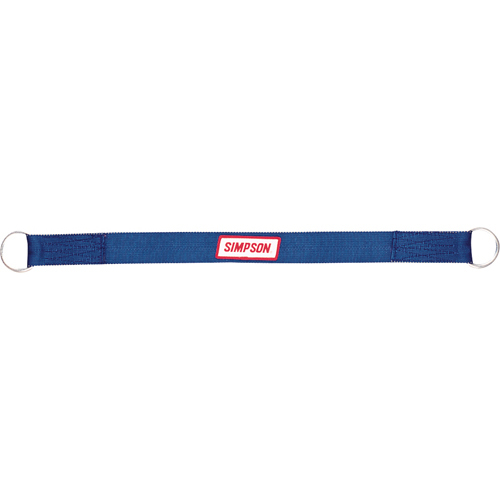 Simpson Safety 35008BK - Simpson Racing Axle Straps