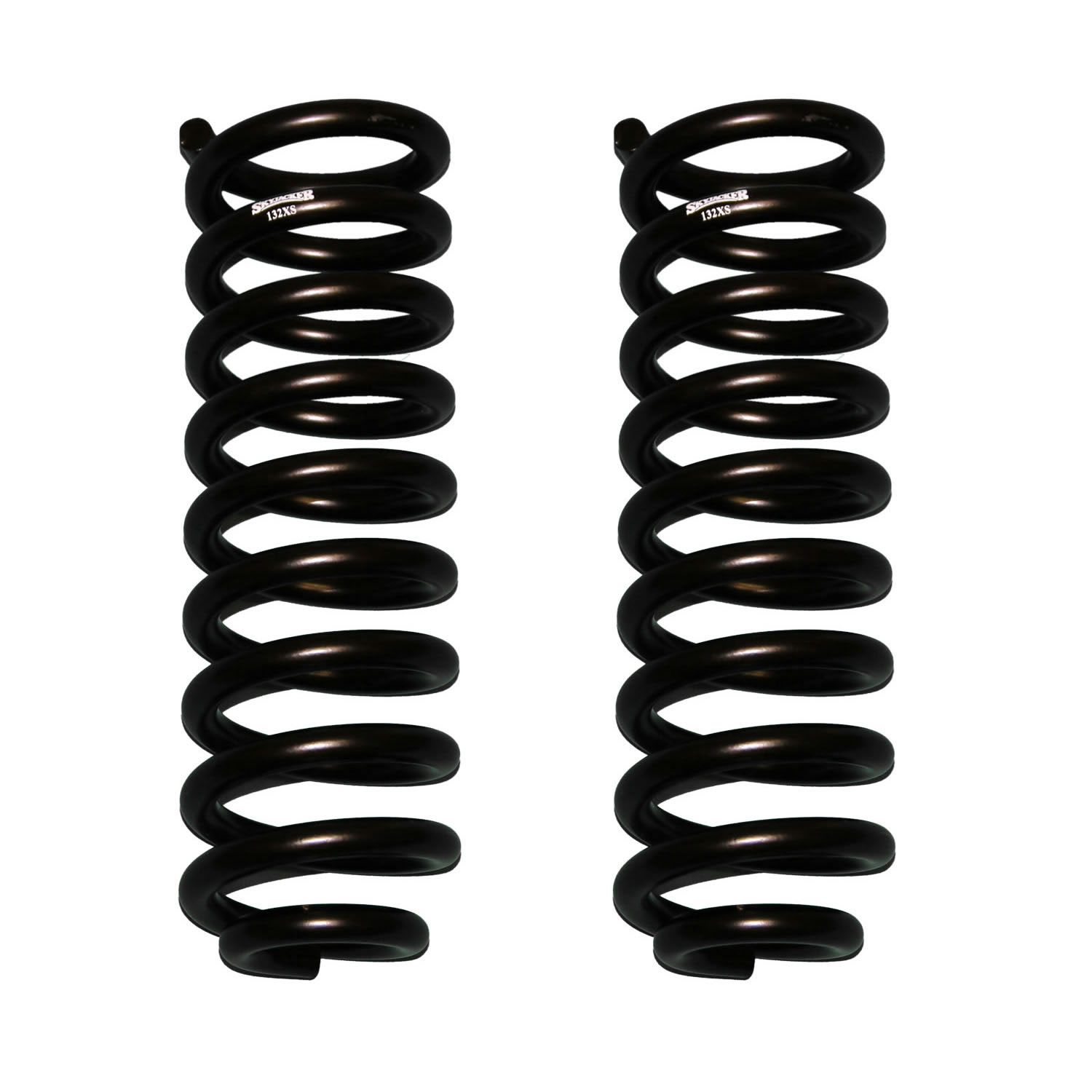Skyjacker 132X - Ford/Mazda Softride Coil Spring Set Of 2 86-97 Ranger 91-94 Navajo Front w/1.5-2 Inch Lift Black