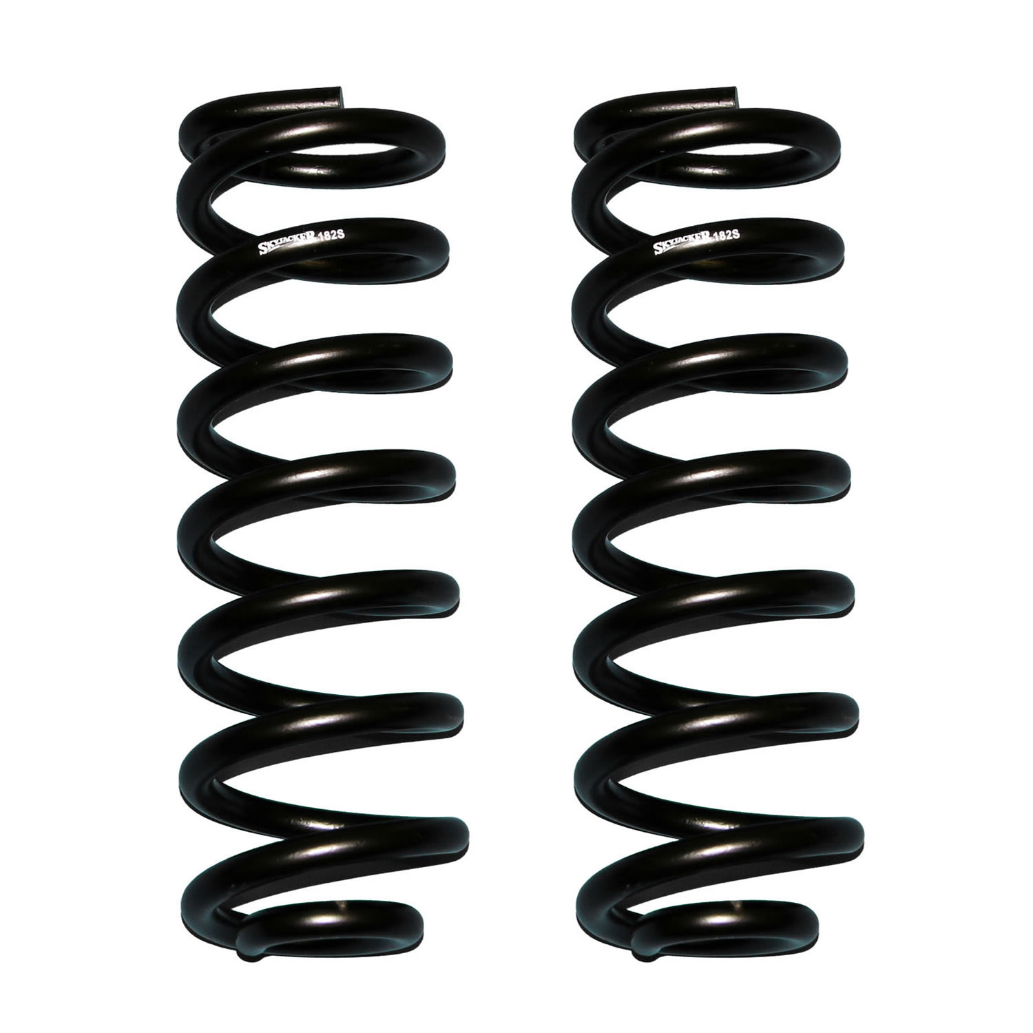 Skyjacker 182 - Softride Coil Spring Set Of 2 Front w/2 Inch Lift Black 80-96 Ford Bronco 80-96 Ford F-150