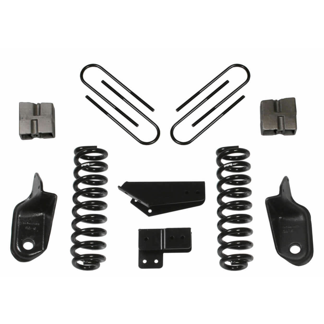 Skyjacker 186PK - F-150 Lift Kit 6 Inch Lift 80-96 F-150 Includes Front Coil Springs Brackets Rear U Bolt Kit Rear Blocks