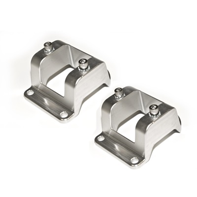 Scott Drake C5ZZ-18A017-BL - Billet Shock Tower Caps