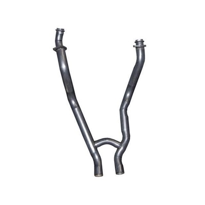 Scott Drake C5ZZ-5246-B - 1964-68 Mustang 2.25" 'H' pipe w/High Performance Exhaust Manifolds