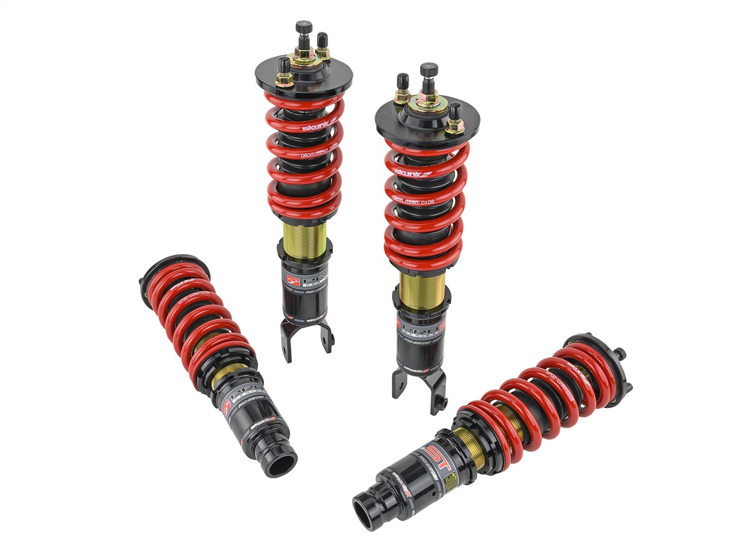 Skunk2 541-05-8720 - 92-95 Honda Civic / 94-01 Acura Integra Pro-ST Coilovers (Front 10 kg/mm - Rear 10 kg/mm) Skunk2 541-05-8720 - 92-95 Honda Civic / 94-01 Acura Integra Pro-ST Coilovers (Front 10 kg/mm - Rear 10 kg/mm)