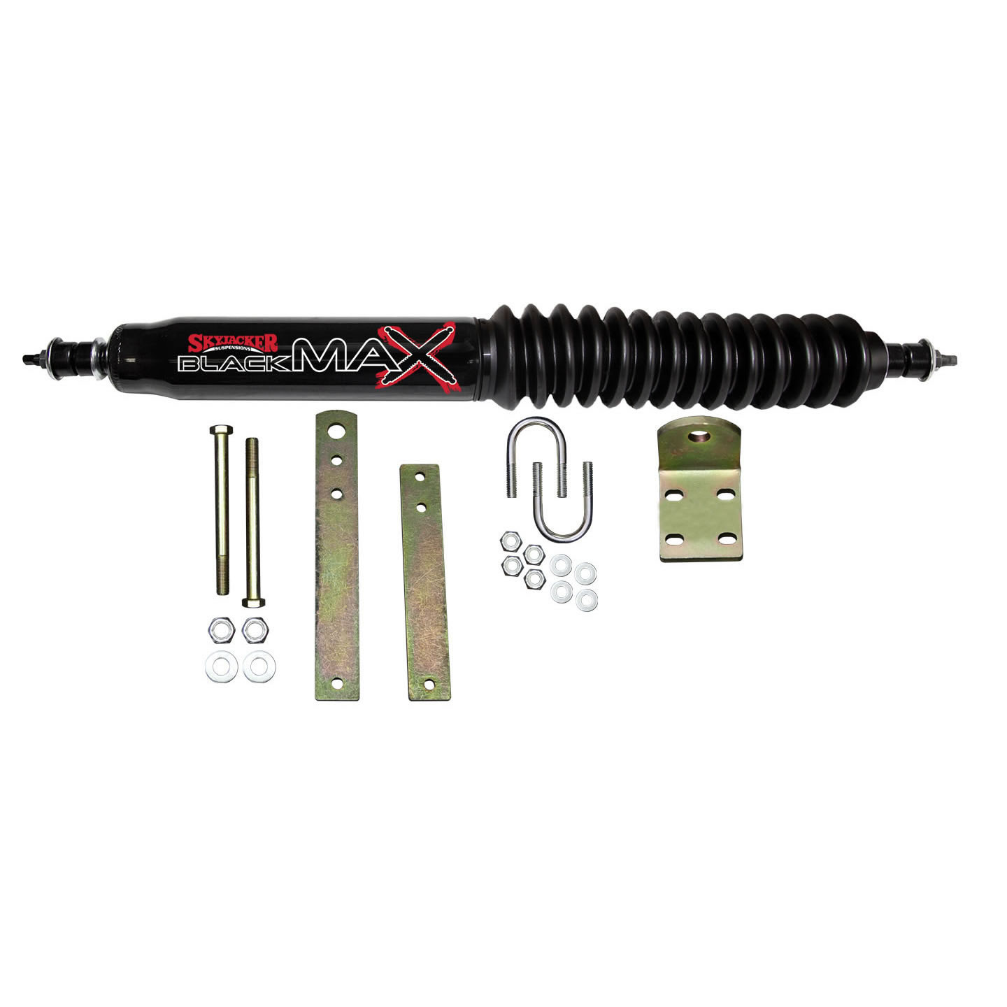 Skyjacker 8140 - Steering Stabilizer Single Kit Black  Single Kit 80-96 Ford Bronco 80-96 Ford F-150 80-83 Ford F-100 80-98 Ford F-250 80-97 Ford F-350 86-90 Ford Bronco II 91-94 Ford Explorer 92-94 Mazda Navajo 97 Ford F-250 HD