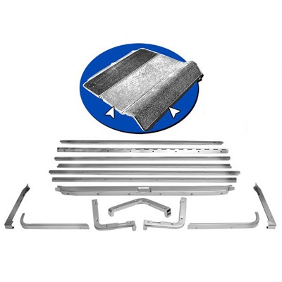 Scott Drake C5ZZ-63130A18-K - Fold Down Seat Molding