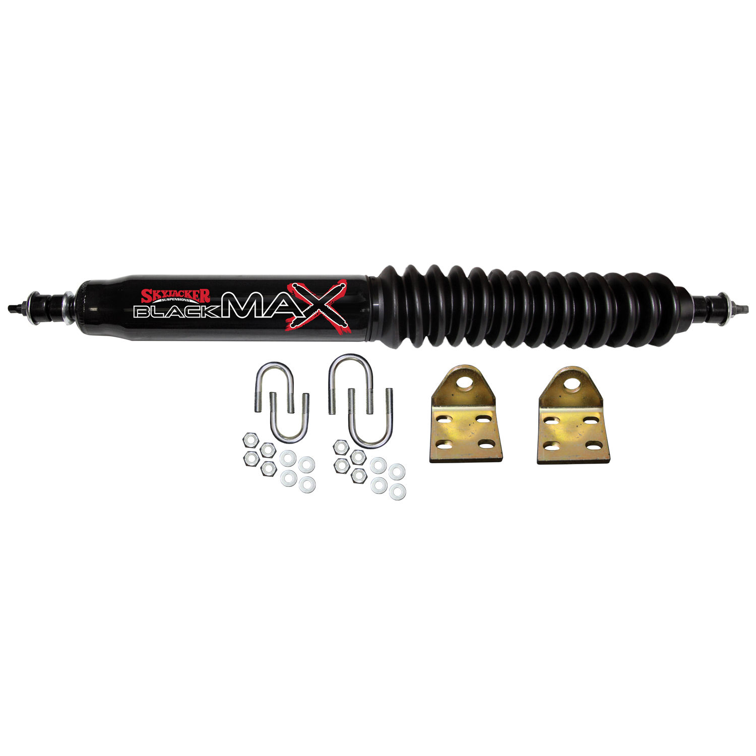 Skyjacker 8119 - Steering Stabilizer Single Kit Black  Single Kit 97-06 Jeep Wrangler 97-06 Jeep TJ