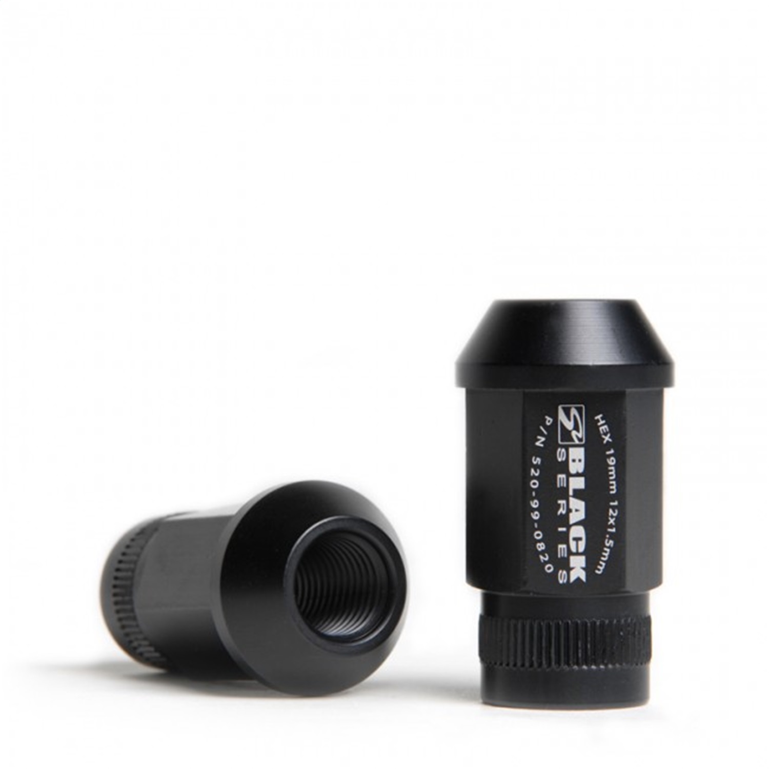Skunk2 520-99-0855 - 12 x 1.5 Forged Lug Nut Set (Black Series) (20 Pcs.)