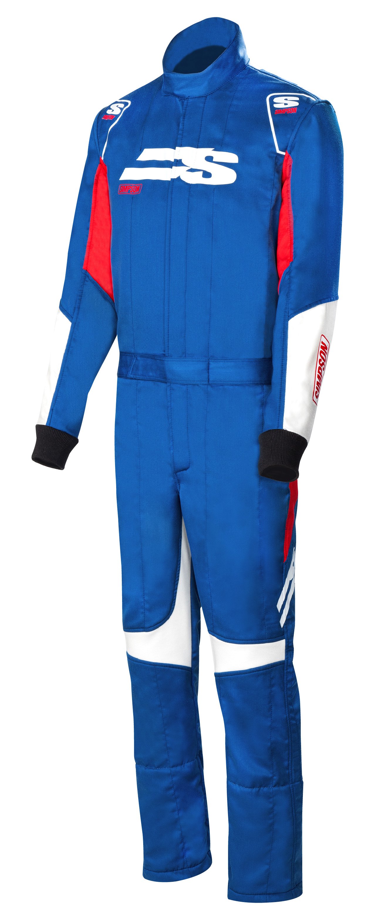 Simpson Safety AS04221 - AIRSPEED SUIT Blue/Red/White MD
