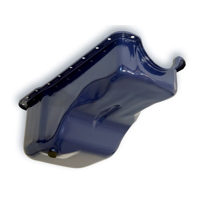 Scott Drake C5ZZ-6675-B - Oil Pan Front Sump Blue  260/289/302