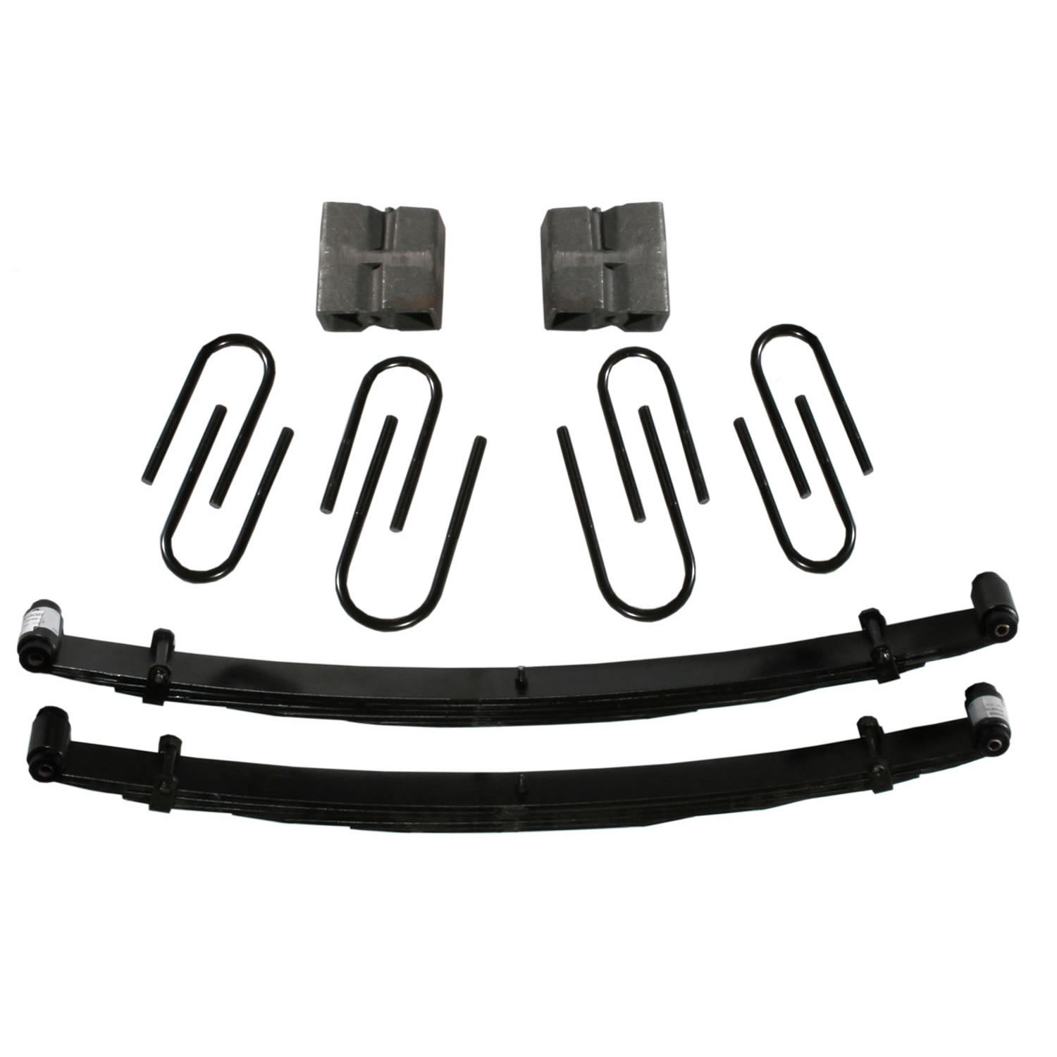 Skyjacker C125BK - Chevy/GMC Lift Kit 2.5 Inch Lift 73-87 Pickup/Suburban Includes Front Leaf Springs Front/Rear U Bolt Kits Bushing Kit Rear Block
