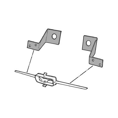 Scott Drake C5ZZ-8182-3-A - Grille Emblem Mount Kit
