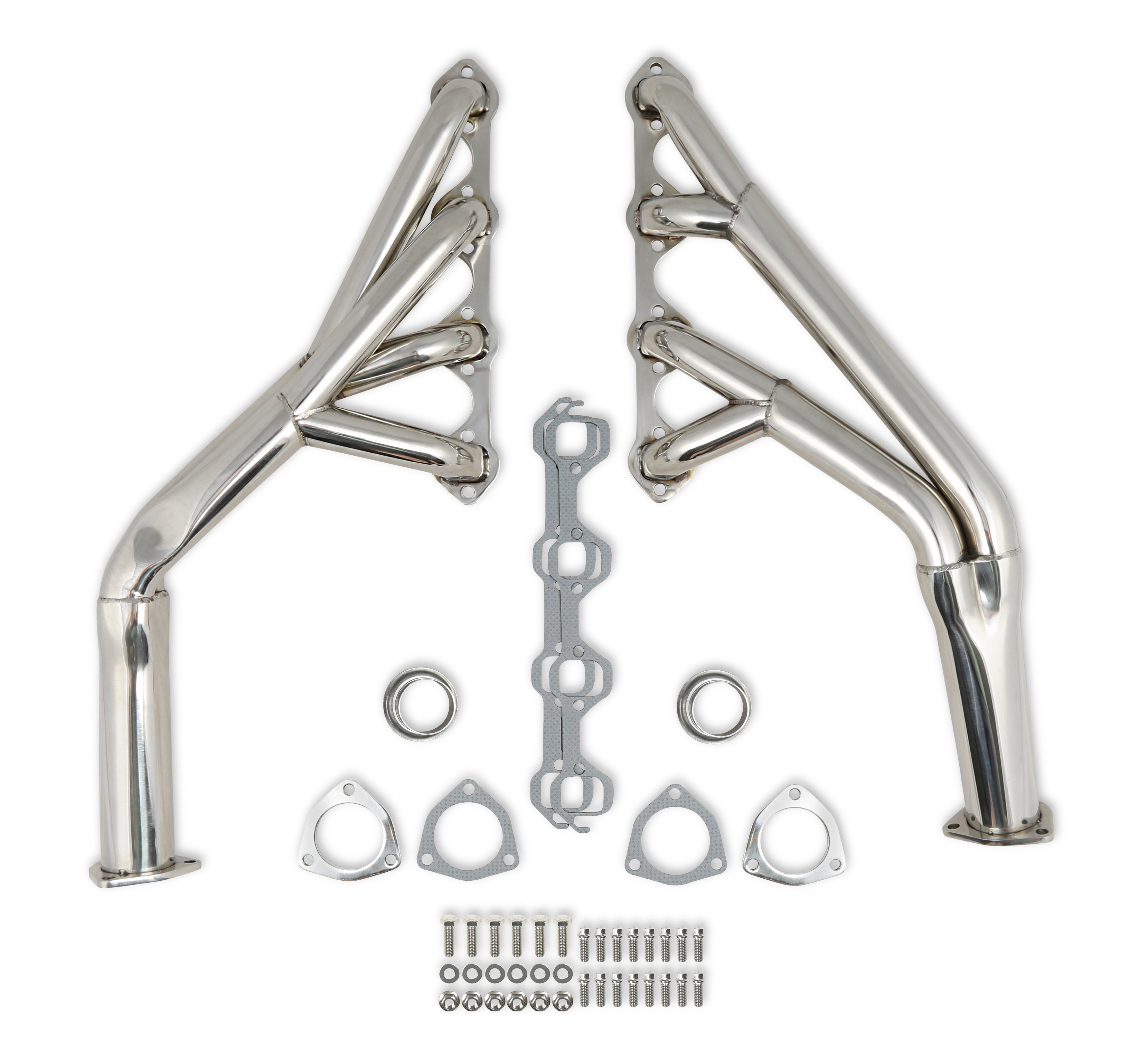 Scott Drake C5ZZ-9430-SS - Tri-Y Headers, 304 Stainless Steel