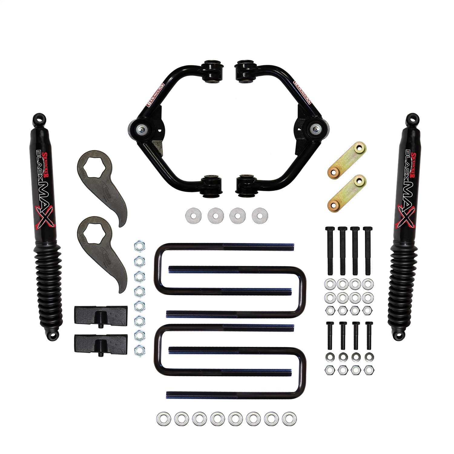 Skyjacker C20350PB - 3-3.5 in. Suspension Lift Kit With Black MAX Shocks