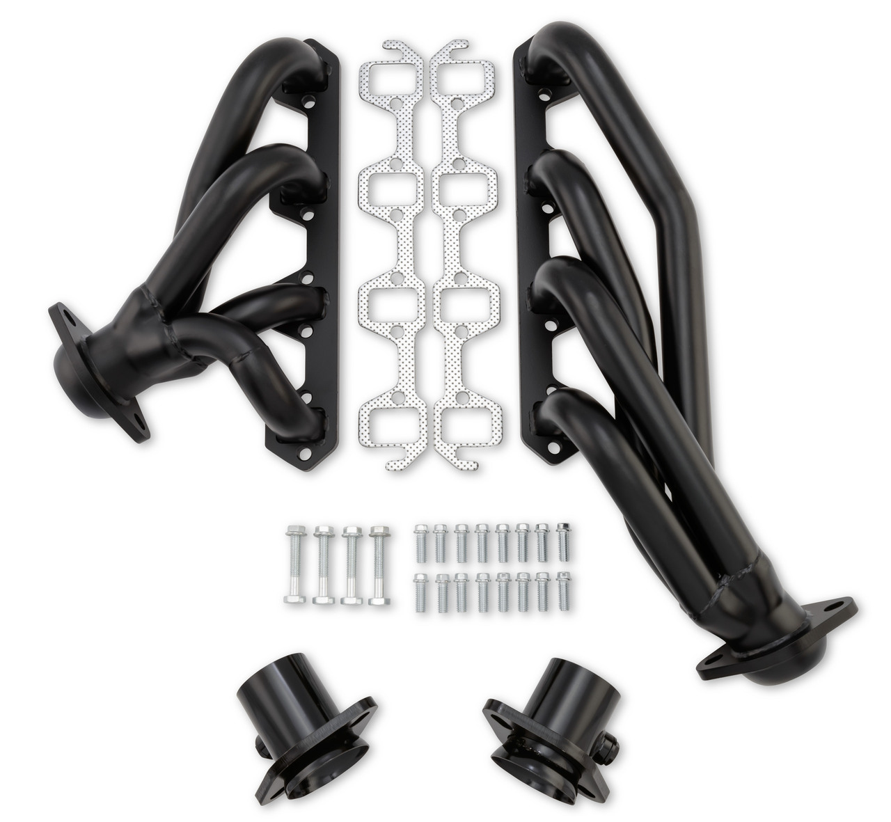 Scott Drake C6TZ-9430-BK-SH - High Temperature Shorty Headers