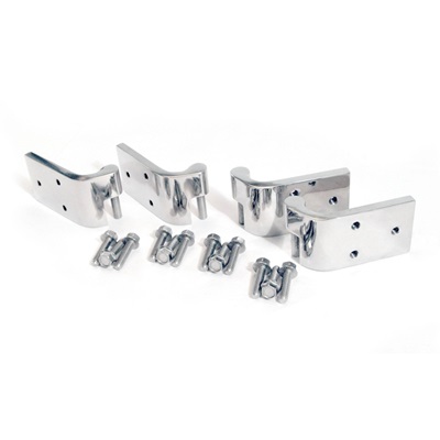 Scott Drake C6TZ-9722800-DR - Bronco Removable Door Hinges, Stainless Steel