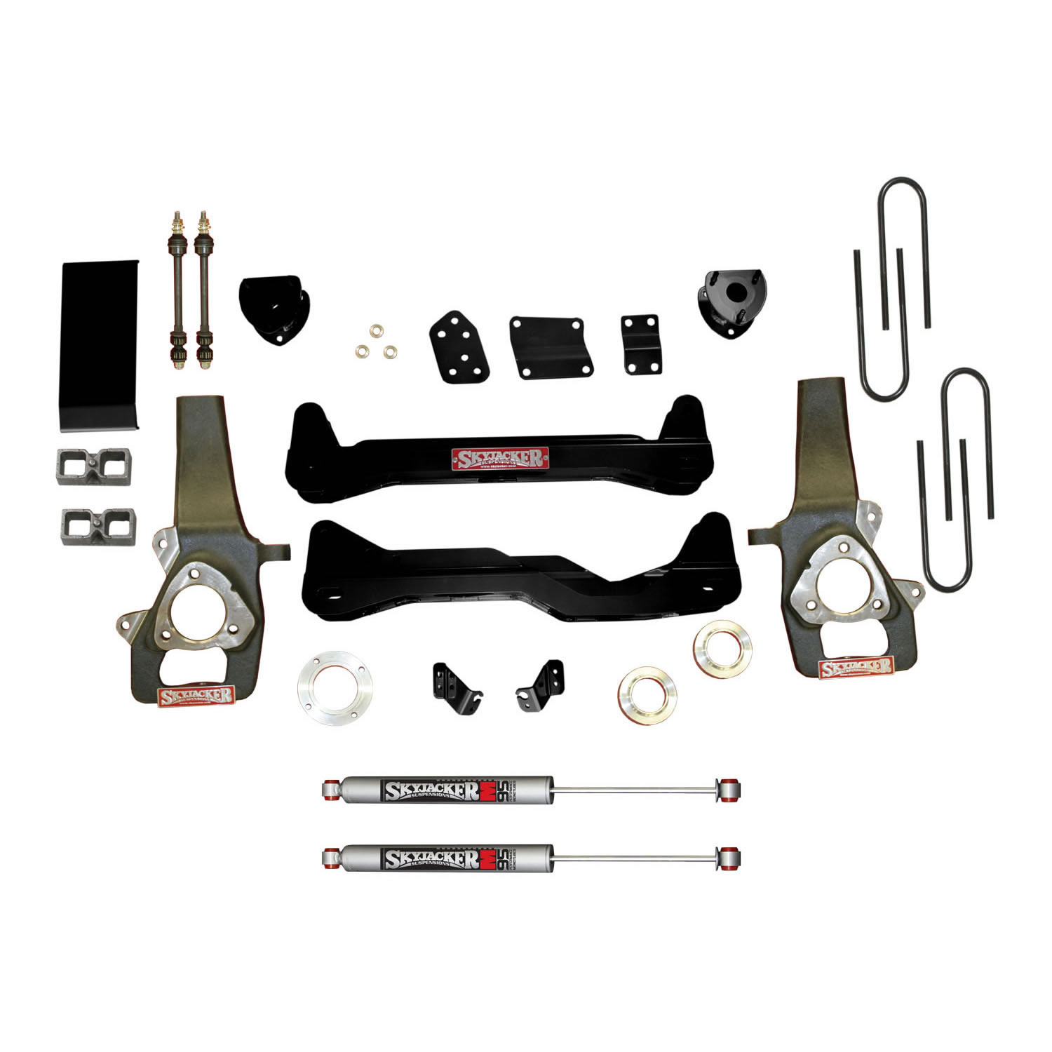 Skyjacker D640SSK-M - Suspension Lift Kit w/Shock M95 Performance Shocks 4 Inch Lift 4 Shocks 06-08 Dodge Ram 1500