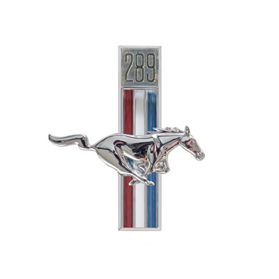 Scott Drake C7ZZ-16228-C - Fender Emblems,  289 Running Horse, Passenger Side