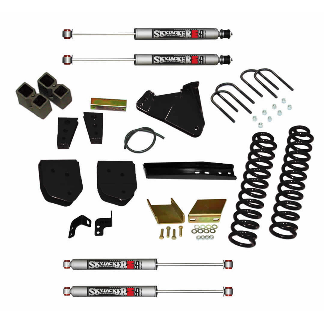 Skyjacker F11451KH-M - Suspension Lift Kit w/Shock M95 Performance Shocks 4 Inch Lift 11-12 Ford F-350 Super Duty