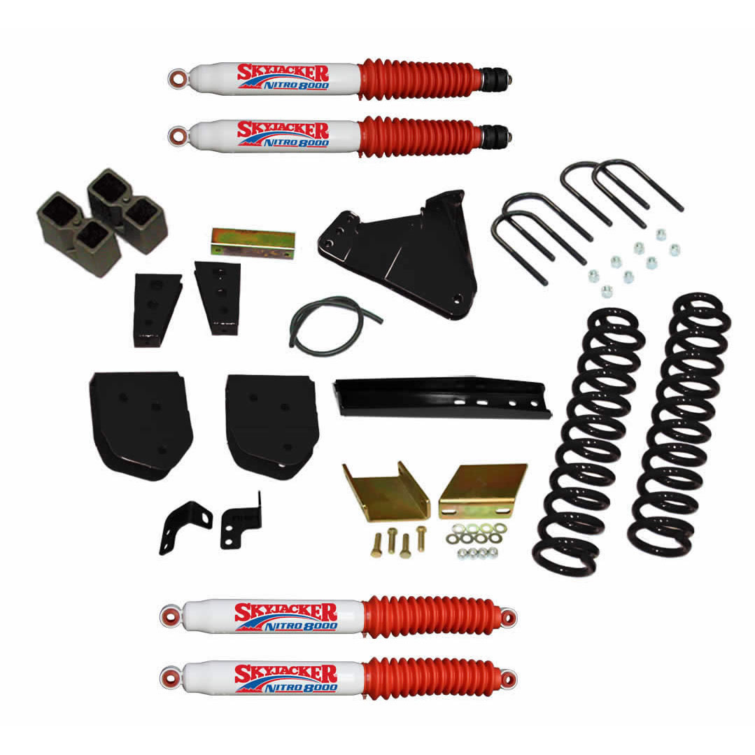 Skyjacker F11451KH-N - Suspension Lift Kit w/Shock Nitro Shocks 4 Inch Lift 11-12 Ford F-350 Super Duty Skyjacker F11451KH-N - Suspension Lift Kit w/Shock Nitro Shocks 4 Inch Lift 11-12 Ford F-350 Super Duty