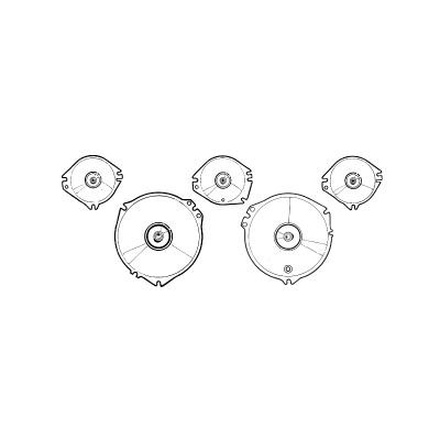 Scott Drake C7ZZ-10887-A-D - Instrument Panel Lens