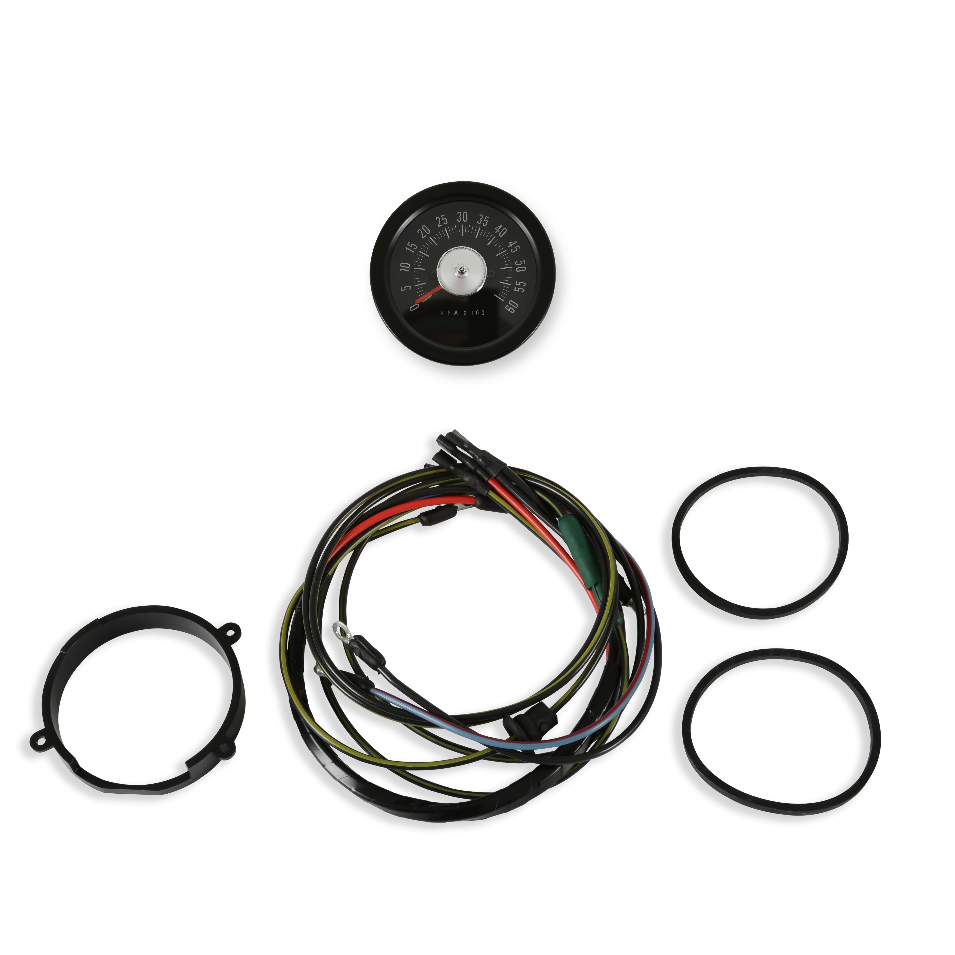 Scott Drake C7ZZ-17360-6K - In-Dash 6000 rpm Tachometer