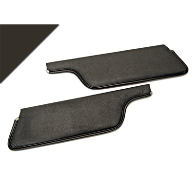 Scott Drake C7ZZ-6504104-BK - 67-68 Sun Visor (Black) Pair